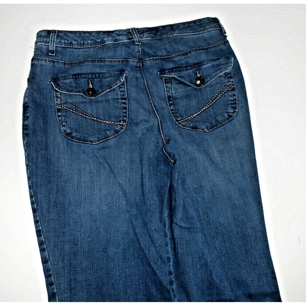 Sonoma Women's Life + Style Original Fit Stretch Boot Cut Jeans Size 10 30/32...